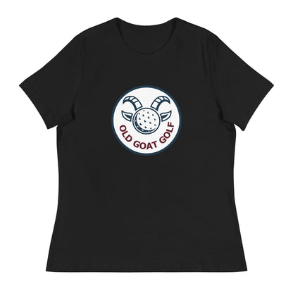 Performance | Women's Relaxed T Shirt | Old Goat Golf | Badge Logo