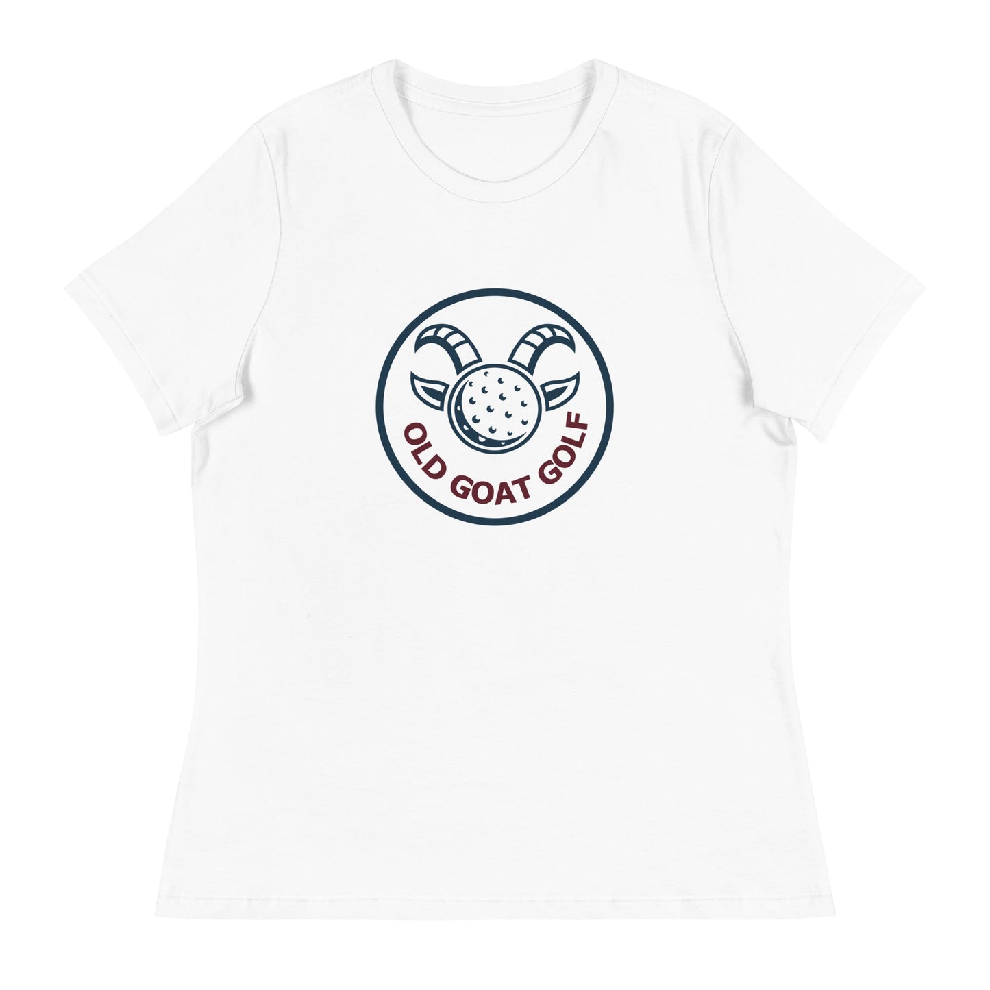 Performance | Women's Relaxed T Shirt | Old Goat Golf | Badge Logo