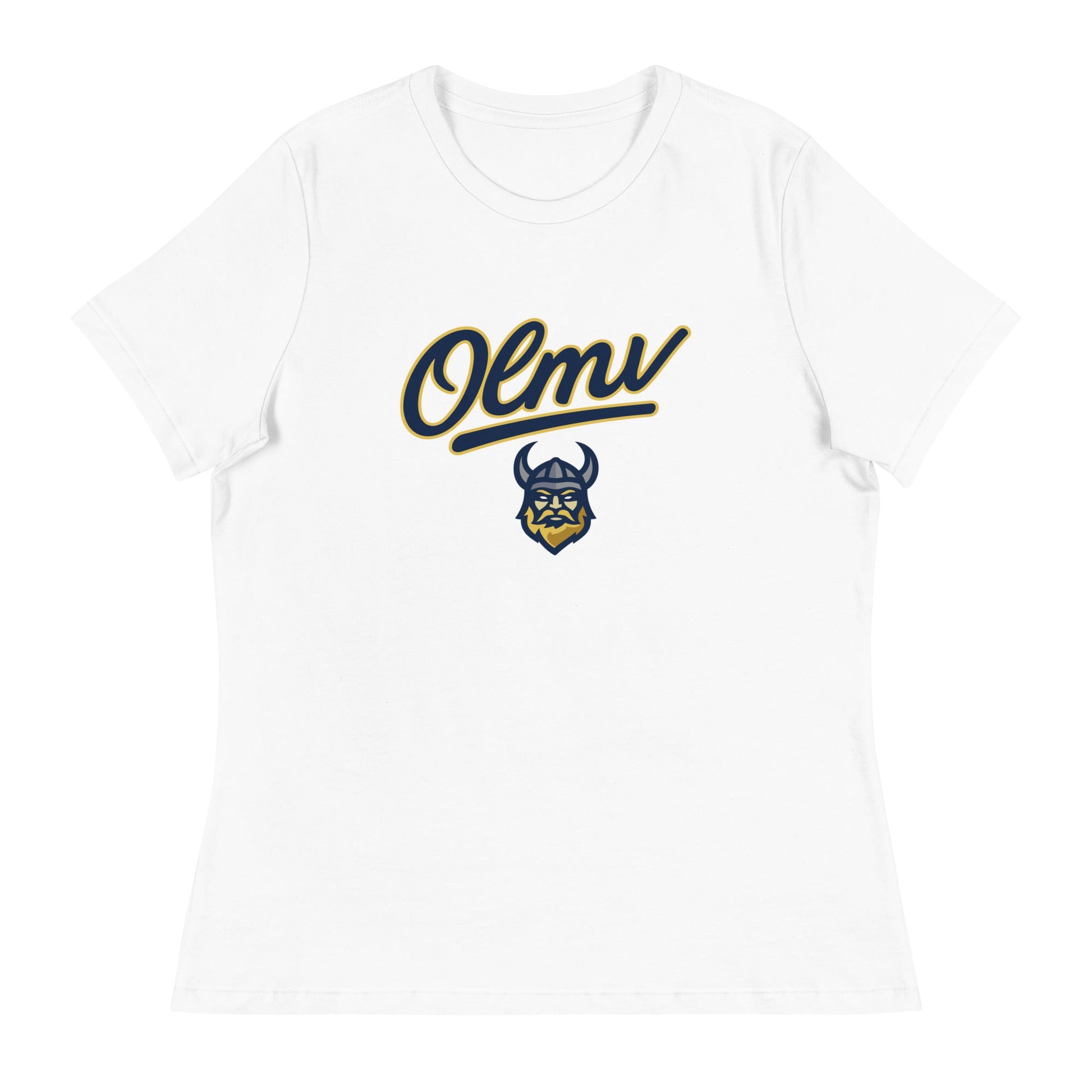 Performance | Women's Relaxed T Shirt | OLMV Vikings | Script Logo
