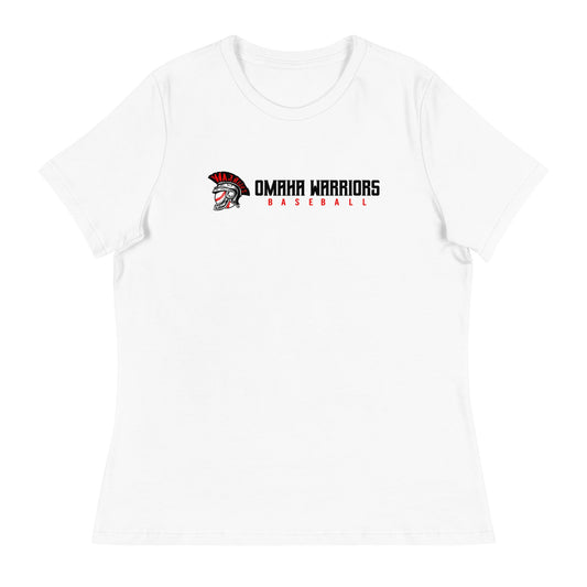 Performance | Women's Relaxed T Shirt | Omaha Warriors | Script Logo