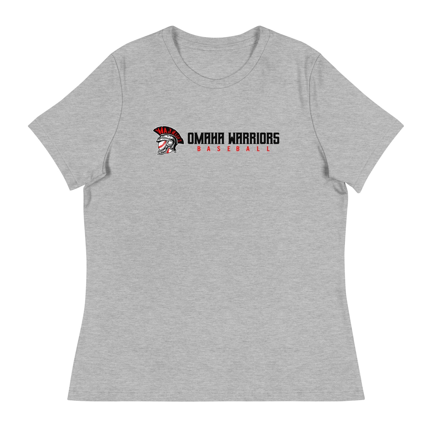 Performance | Women's Relaxed T Shirt | Omaha Warriors | Script Logo