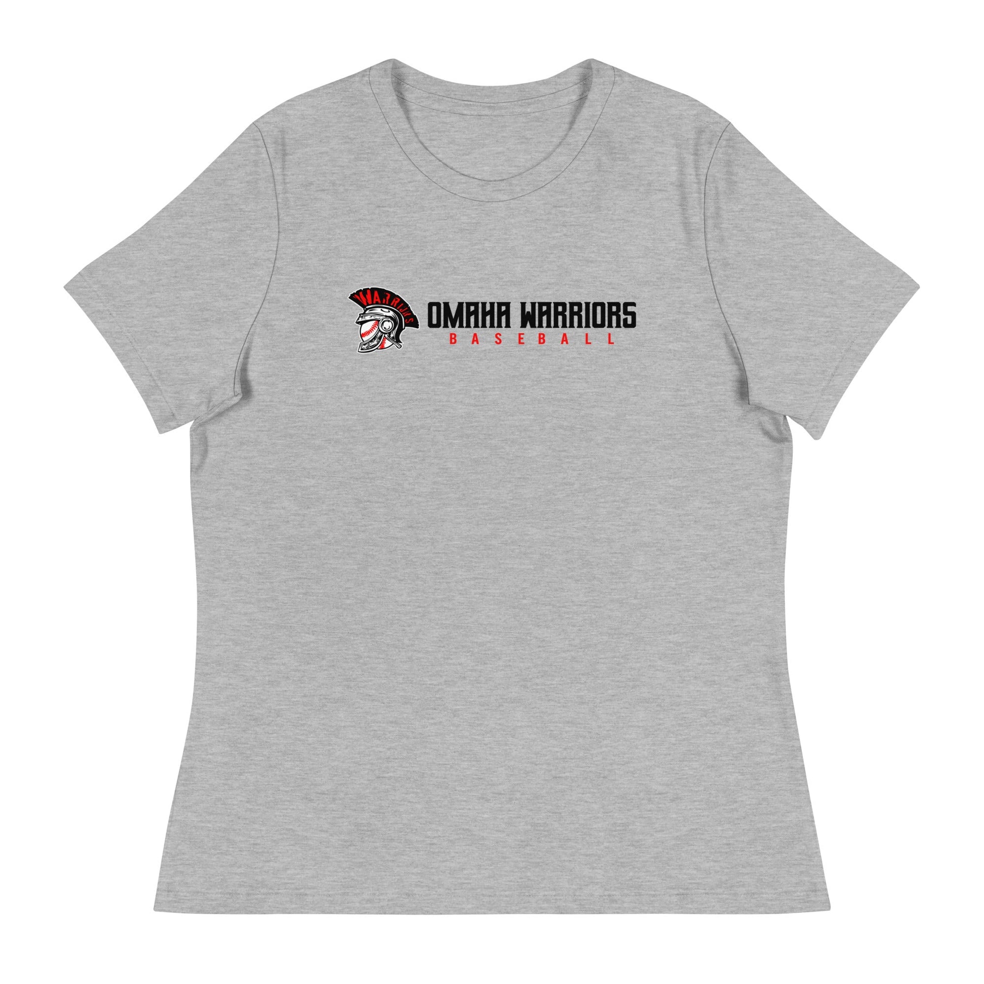 Performance | Women's Relaxed T Shirt | Omaha Warriors | Script Logo