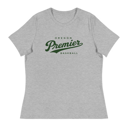 Performance | Women's Relaxed T Shirt | Oregon Premier Baseball | Premier Logo