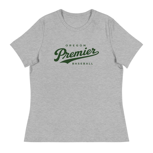 Performance | Women's Relaxed T Shirt | Oregon Premier Baseball | Premier Logo