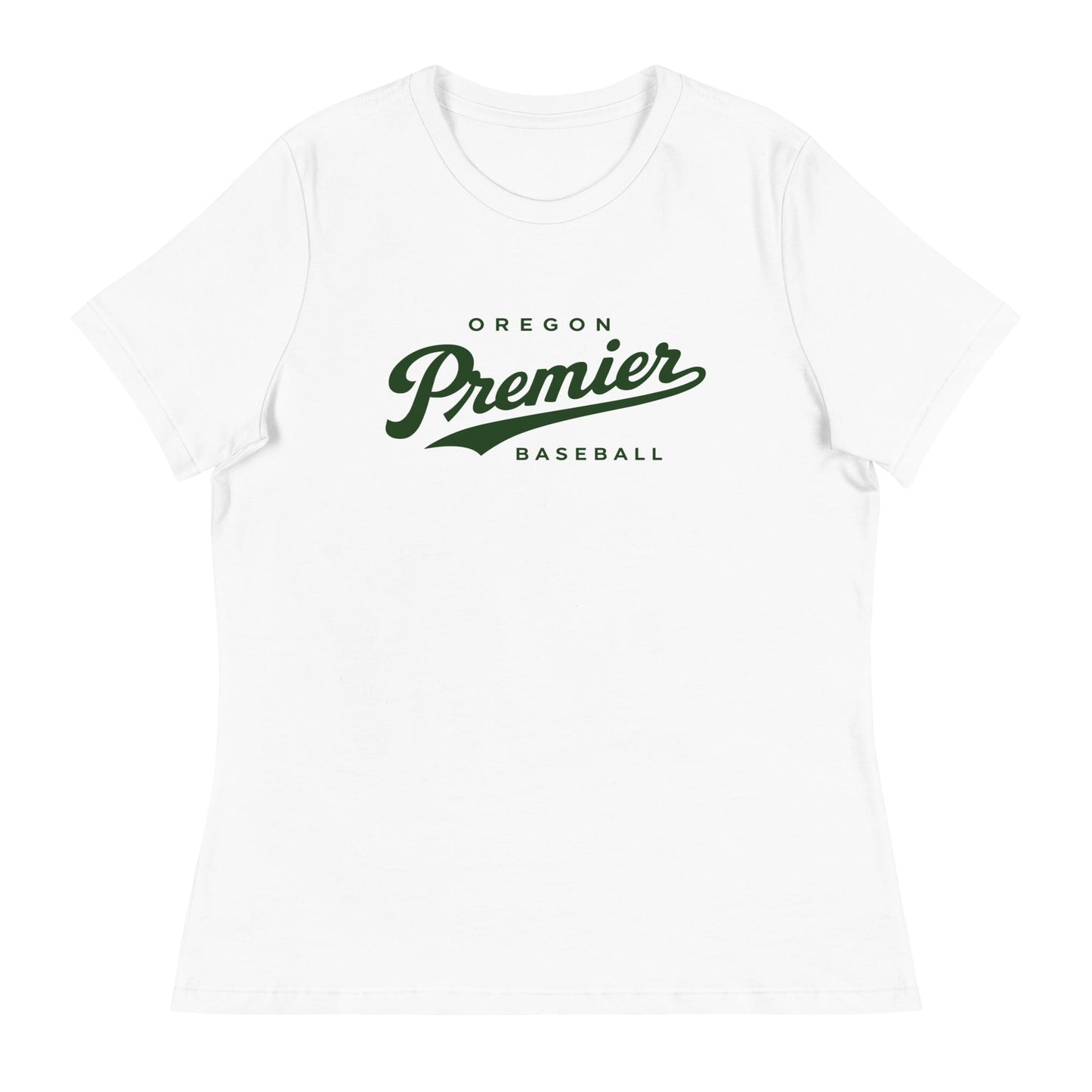 Performance | Women's Relaxed T Shirt | Oregon Premier Baseball | Premier Logo