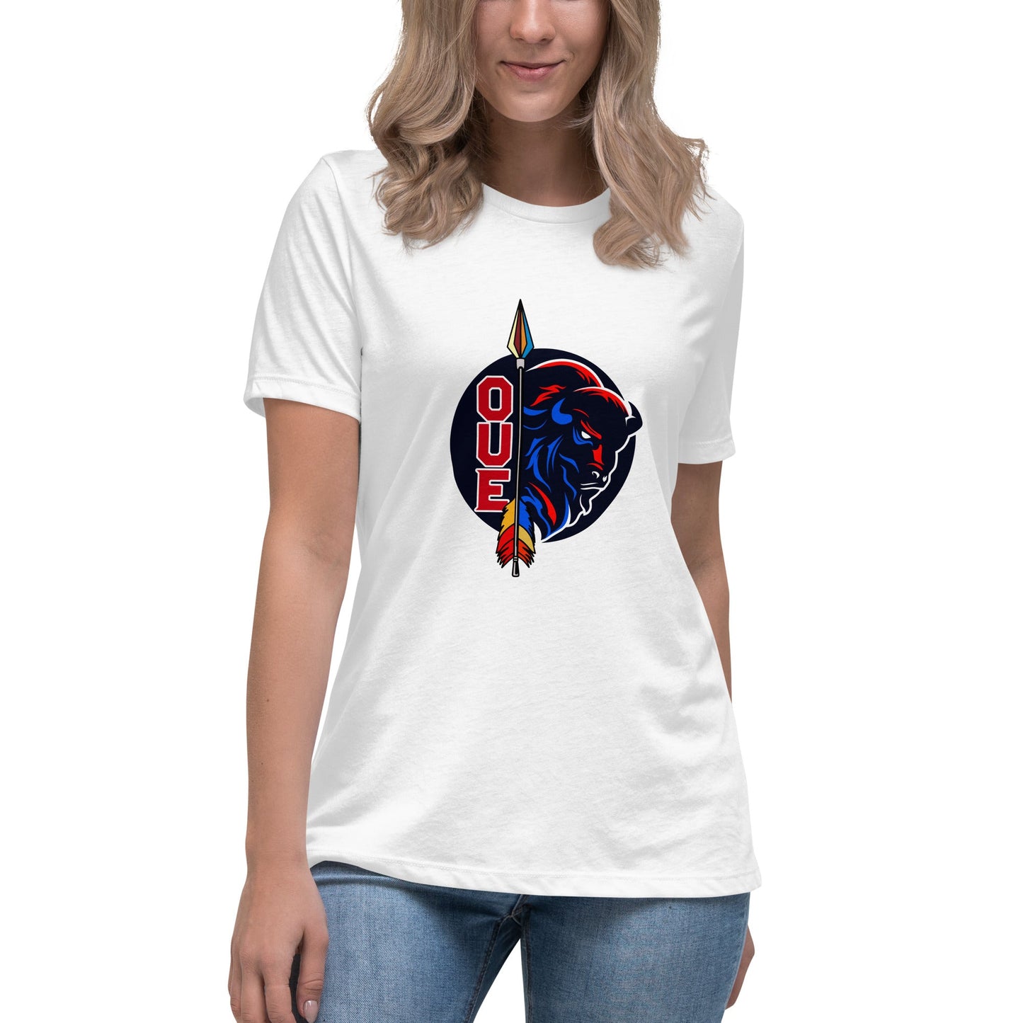 Performance | Women's Relaxed T Shirt | OUE | Badge Logo