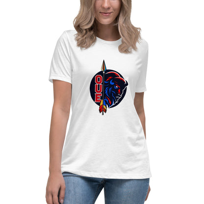 Performance | Women's Relaxed T Shirt | OUE | Badge Logo