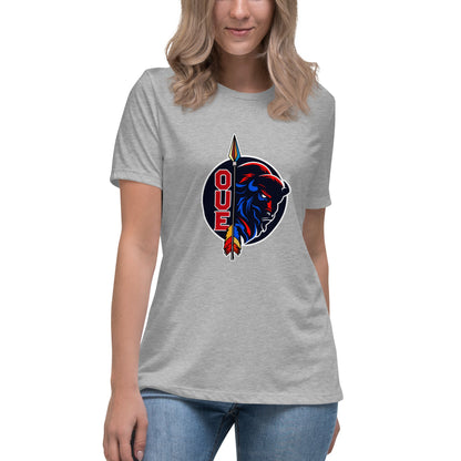 Performance | Women's Relaxed T Shirt | OUE | Badge Logo