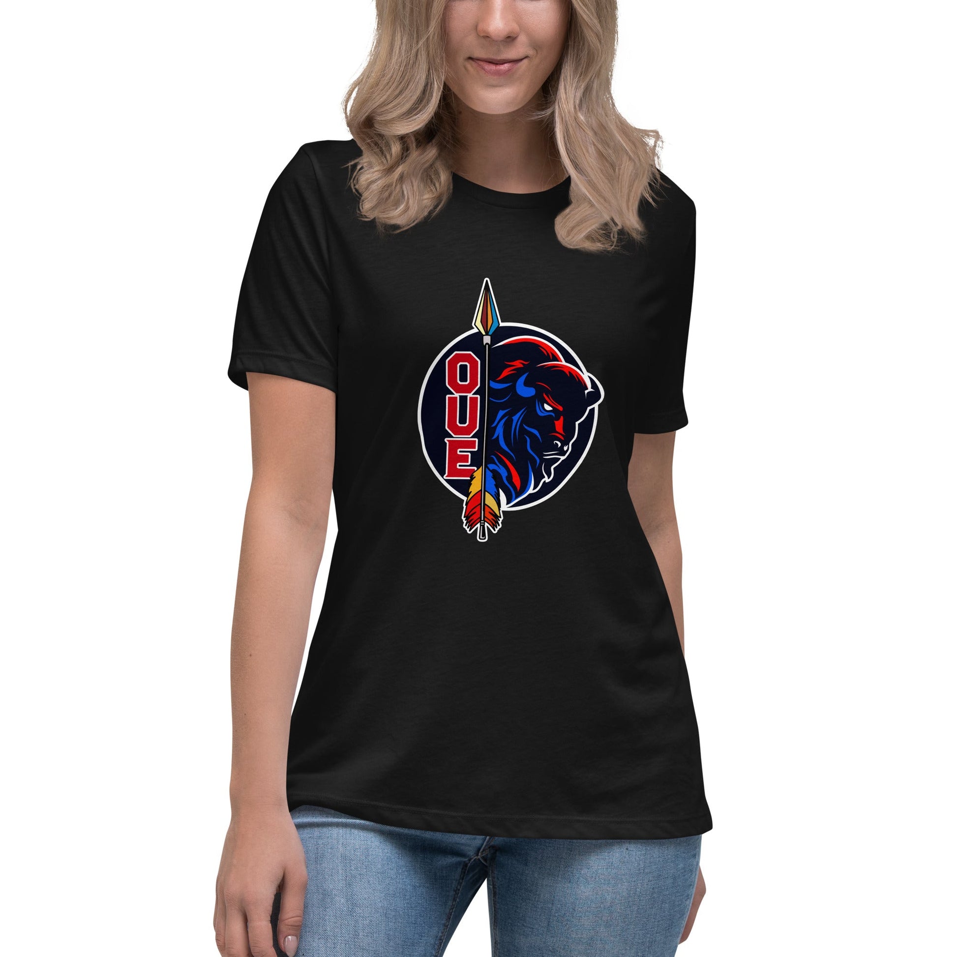 Performance | Women's Relaxed T Shirt | OUE | Badge Logo