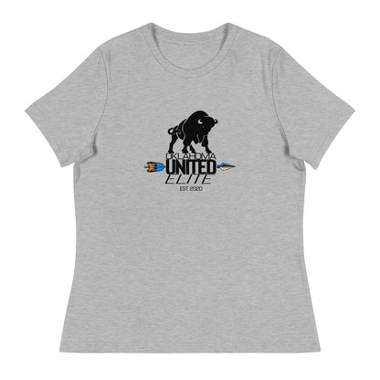 Performance | Women's Relaxed T Shirt | OUE | Crest Logo