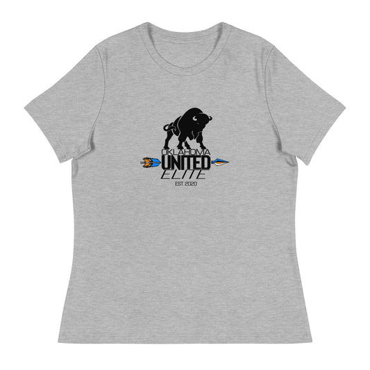 Performance | Women's Relaxed T Shirt | OUE | Crest Logo