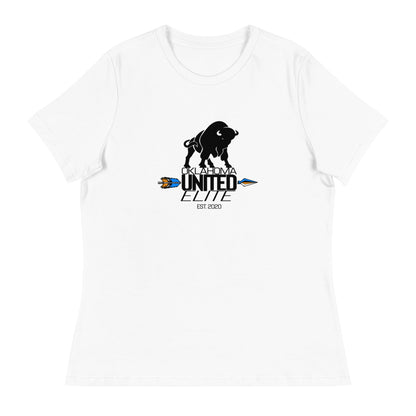 Performance | Women's Relaxed T Shirt | OUE | Crest Logo