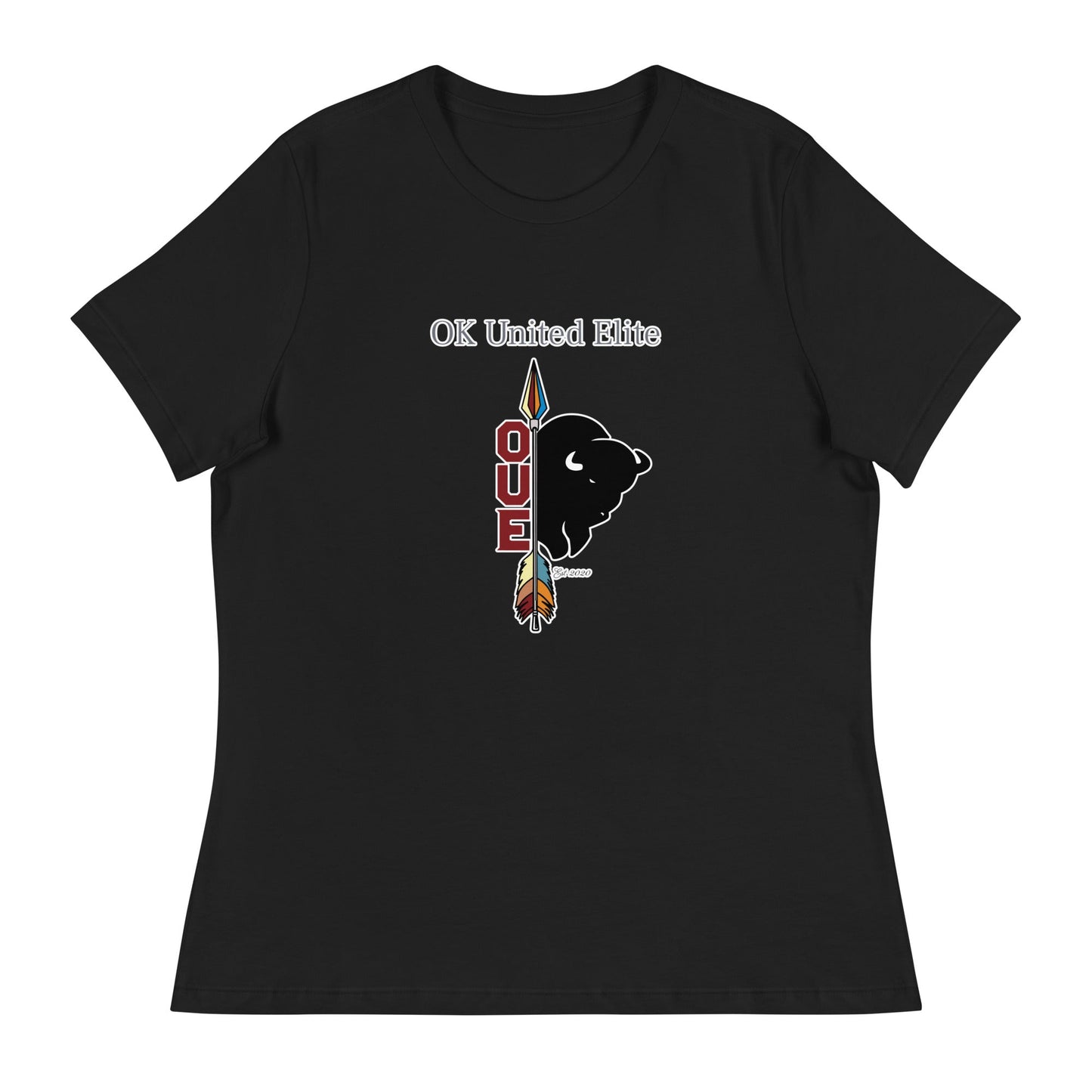 Performance | Women's Relaxed T Shirt | OUE | Emblem Logo