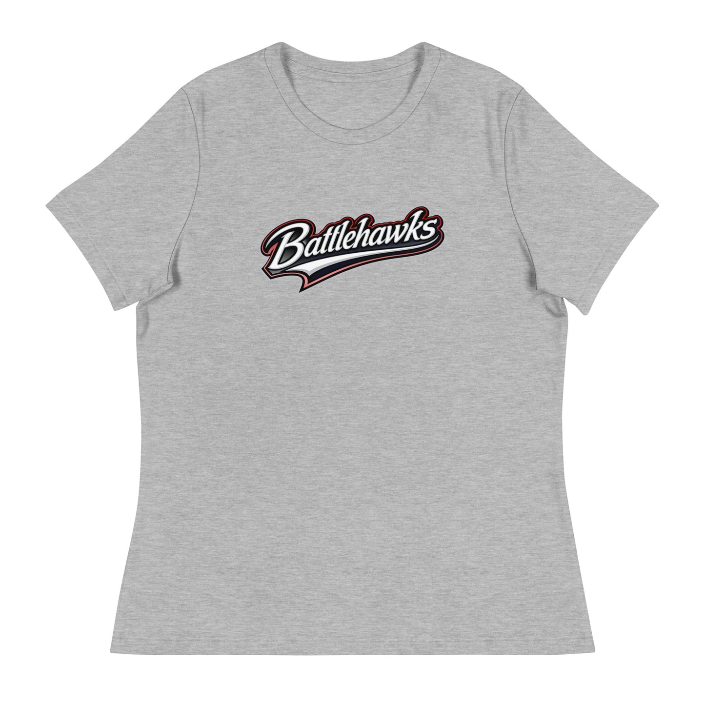 Performance | Women's Relaxed T Shirt | Oxford Battlehawks 13U | Mark Logo