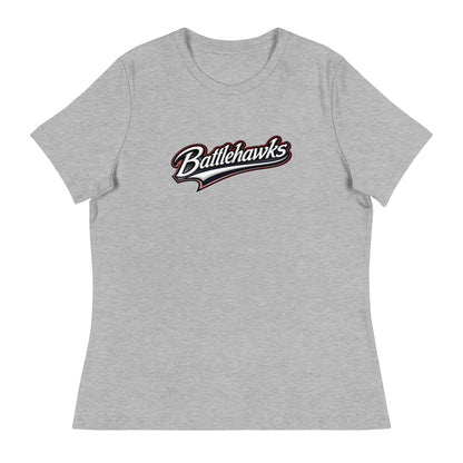 Performance | Women's Relaxed T Shirt | Oxford Battlehawks 13U | Mark Logo