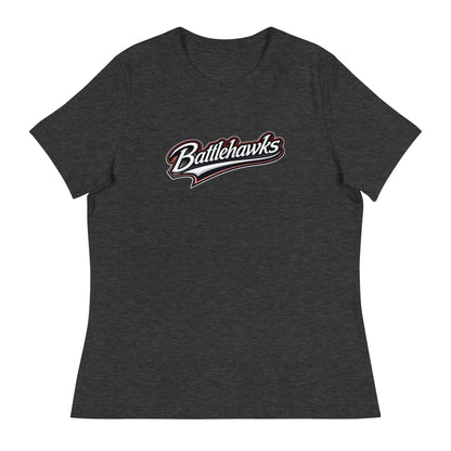 Performance | Women's Relaxed T Shirt | Oxford Battlehawks 13U | Mark Logo