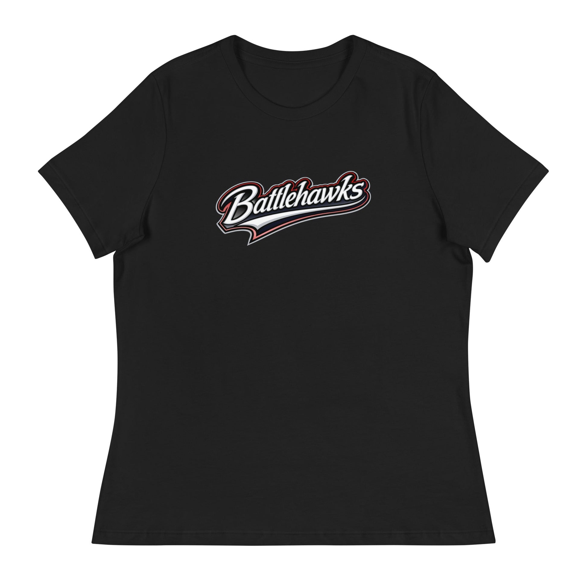 Performance | Women's Relaxed T Shirt | Oxford Battlehawks 13U | Mark Logo