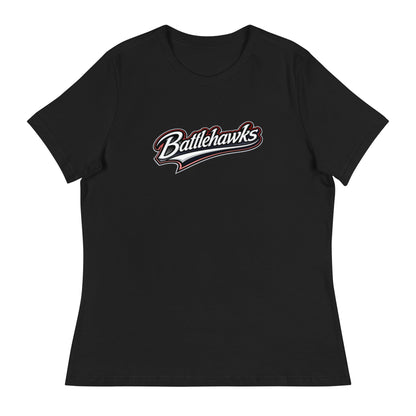 Performance | Women's Relaxed T Shirt | Oxford Battlehawks 13U | Mark Logo