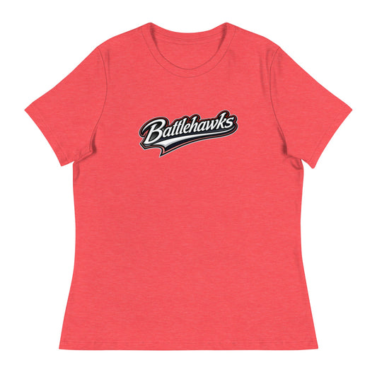 Performance | Women's Relaxed T Shirt | Oxford Battlehawks 13U | Mark Logo