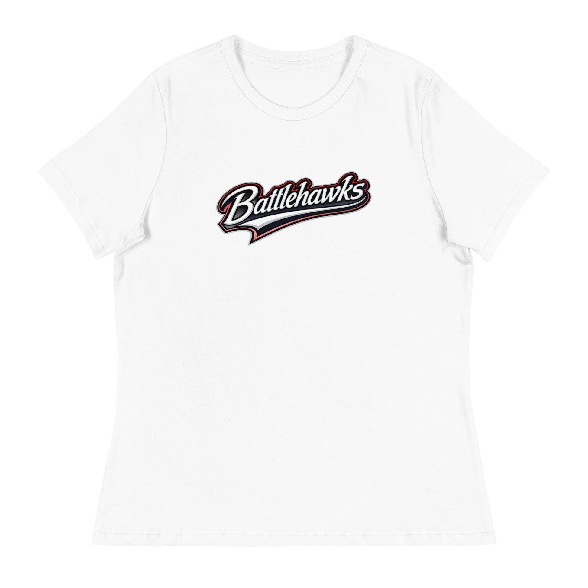 Performance | Women's Relaxed T Shirt | Oxford Battlehawks 13U | Mark Logo