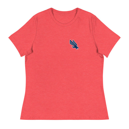 Performance | Women's Relaxed T Shirt | Oxford Battlehawks 13U | Modern Emblem Logo