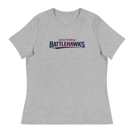 Performance | Women's Relaxed T Shirt | Oxford Battlehawks 13U | Raptor Logo