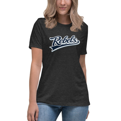 Performance | Women's Relaxed T Shirt | Oxford Rebels 12U | Mark Logo