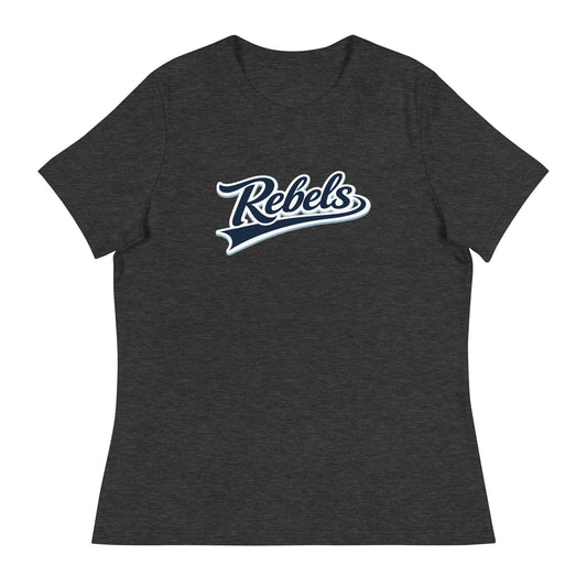 Performance | Women's Relaxed T Shirt | Oxford Rebels 12U | Mark Logo