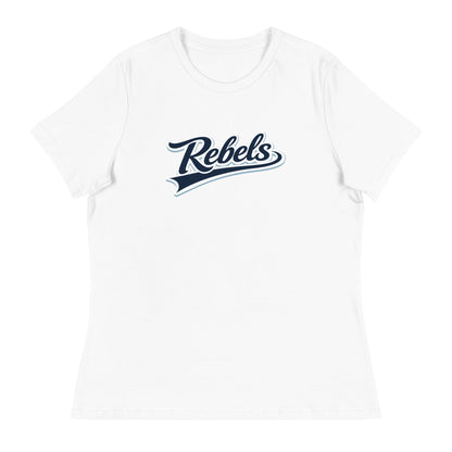 Performance | Women's Relaxed T Shirt | Oxford Rebels 12U | Mark Logo