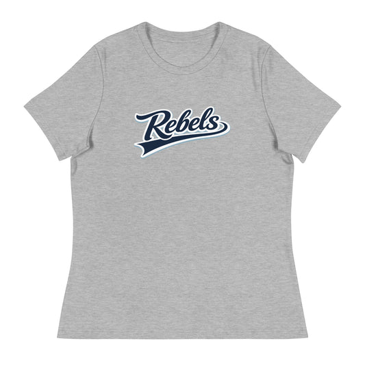 Performance | Women's Relaxed T Shirt | Oxford Rebels 12U | Mark Logo
