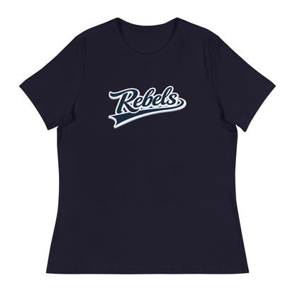 Performance | Women's Relaxed T Shirt | Oxford Rebels 12U | Mark Logo