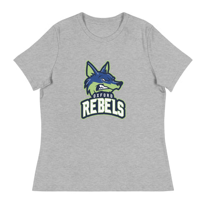 Performance | Women's Relaxed T Shirt | Oxford Rebels 12U | Mascot Logo
