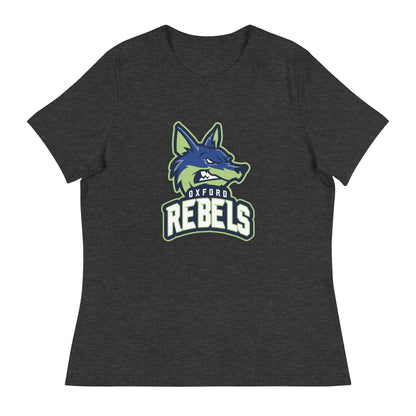 Performance | Women's Relaxed T Shirt | Oxford Rebels 12U | Mascot Logo