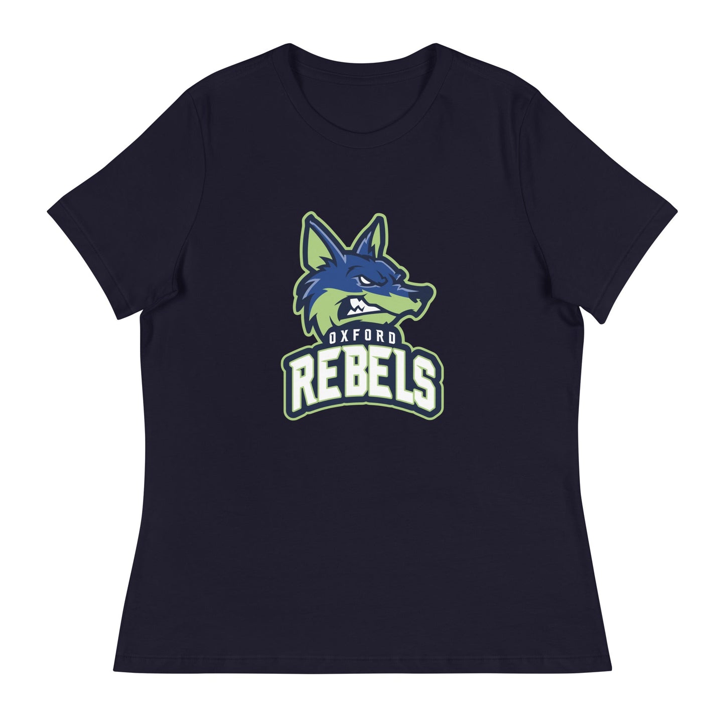Performance | Women's Relaxed T Shirt | Oxford Rebels 12U | Mascot Logo