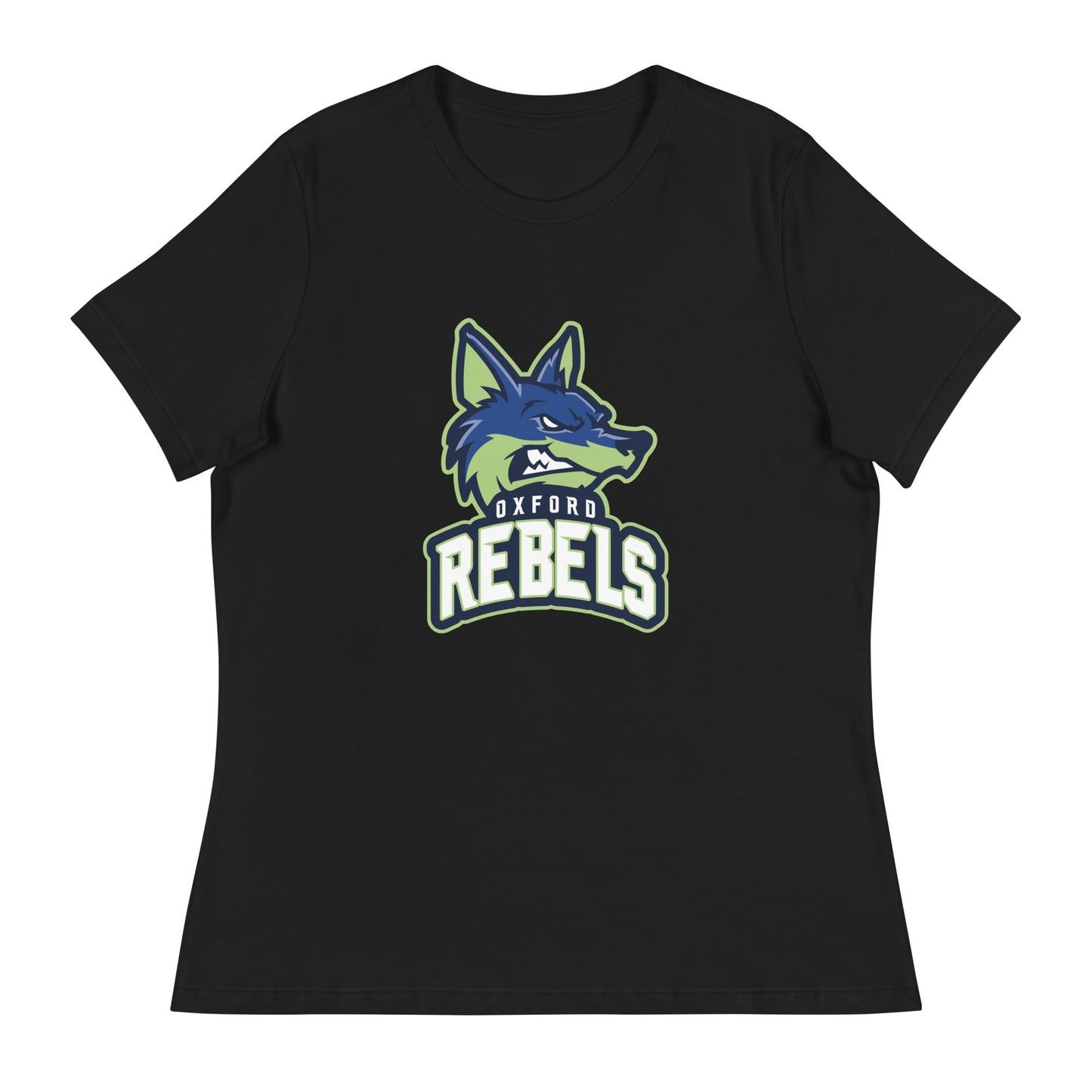 Performance | Women's Relaxed T Shirt | Oxford Rebels 12U | Mascot Logo