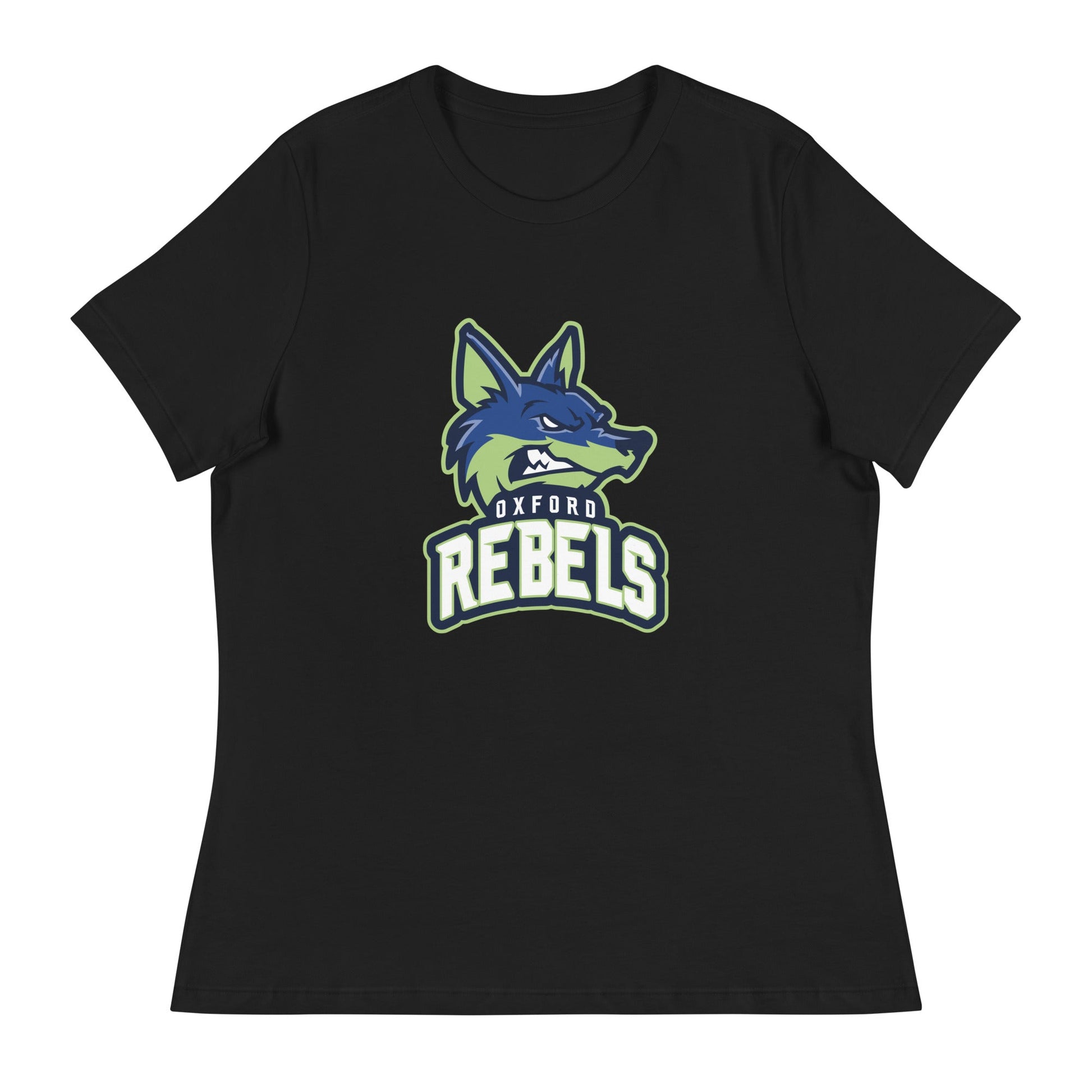 Performance | Women's Relaxed T Shirt | Oxford Rebels 12U | Mascot Logo