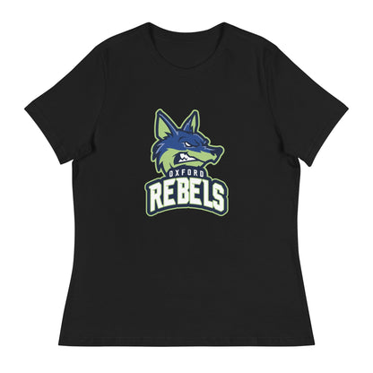 Performance | Women's Relaxed T Shirt | Oxford Rebels 12U | Mascot Logo