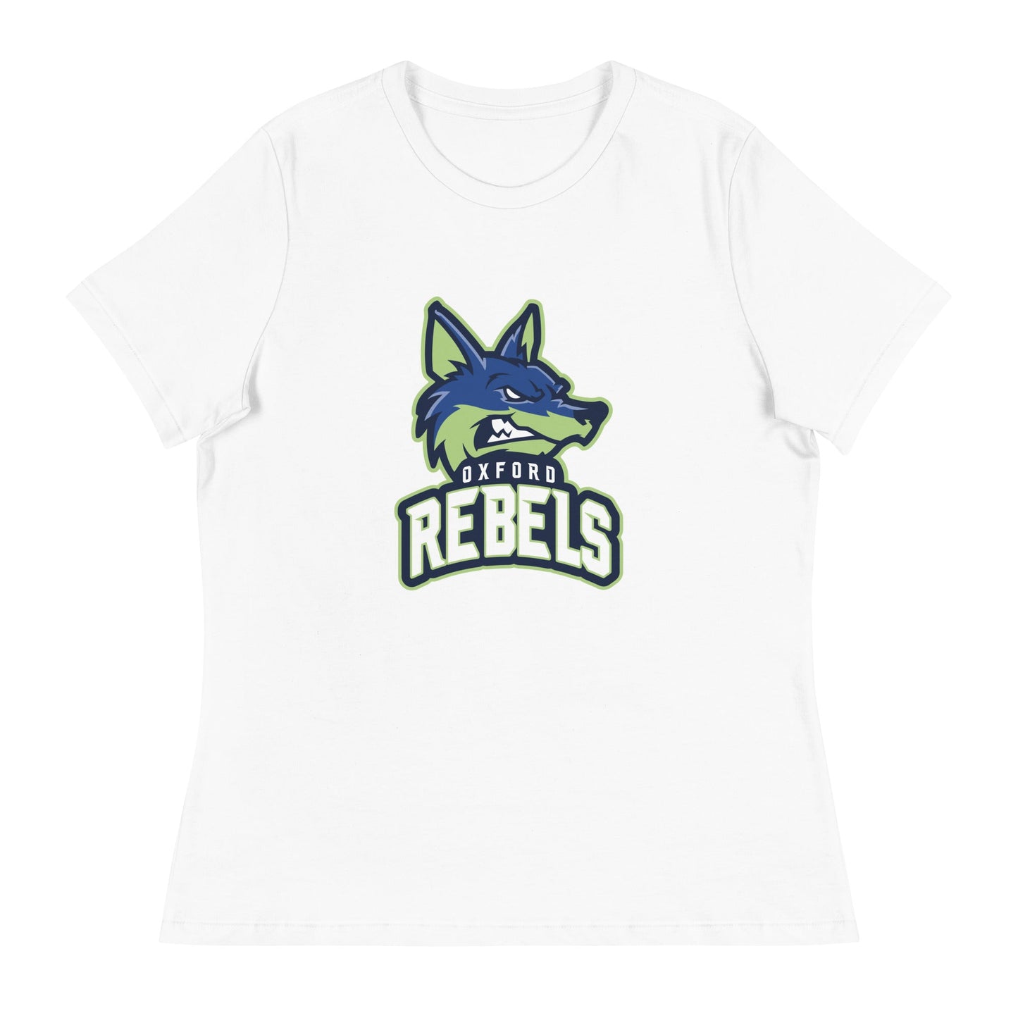 Performance | Women's Relaxed T Shirt | Oxford Rebels 12U | Mascot Logo
