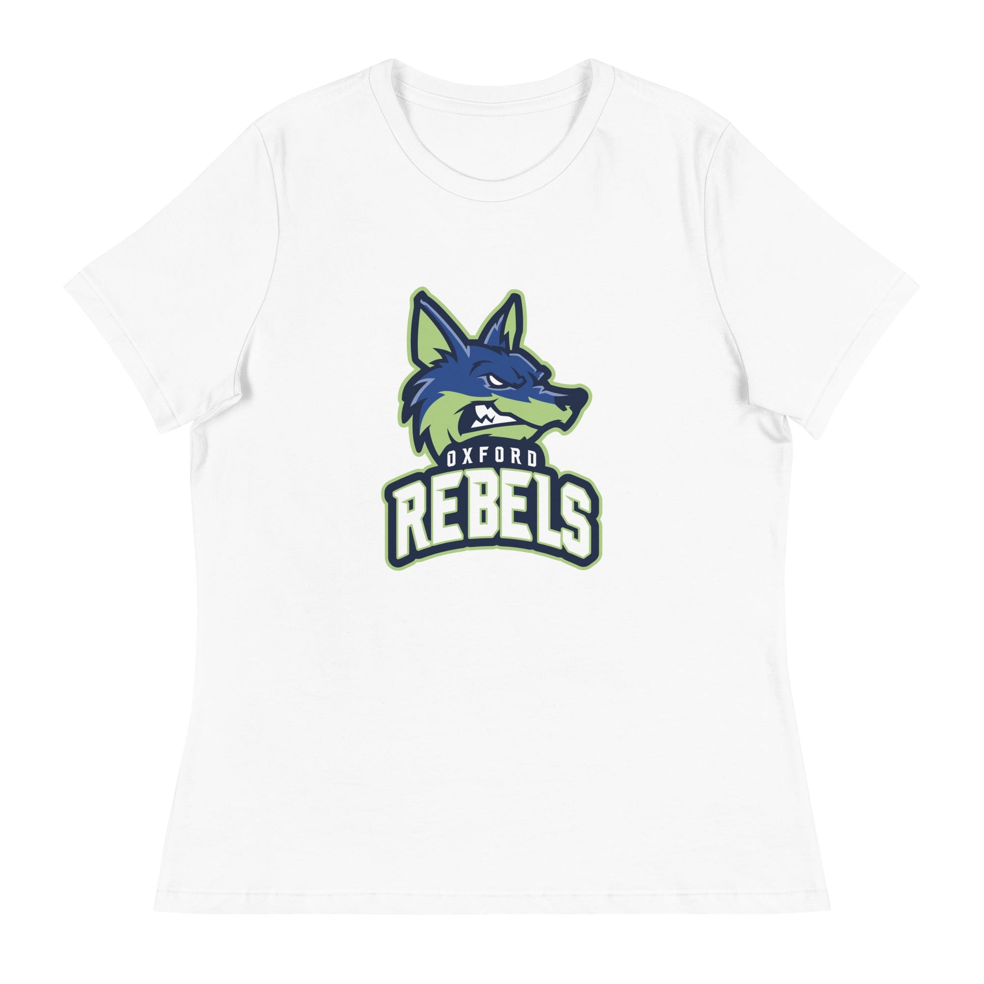 Performance | Women's Relaxed T Shirt | Oxford Rebels 12U | Mascot Logo