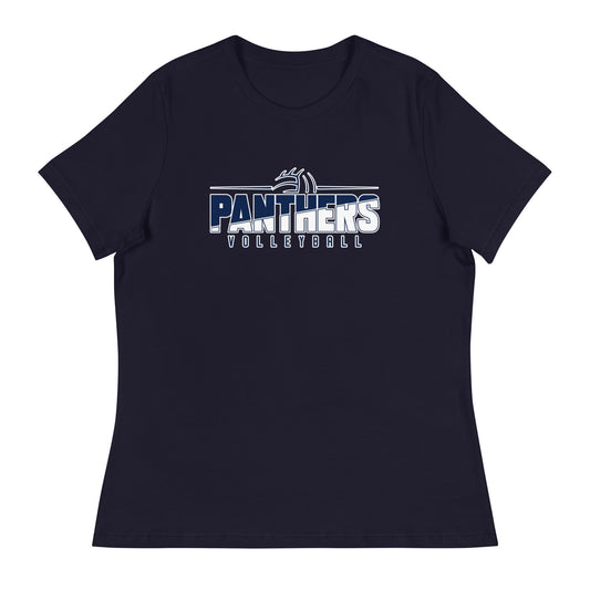 Performance | Women's Relaxed T Shirt | Page County High School Volleyball | Crest Logo