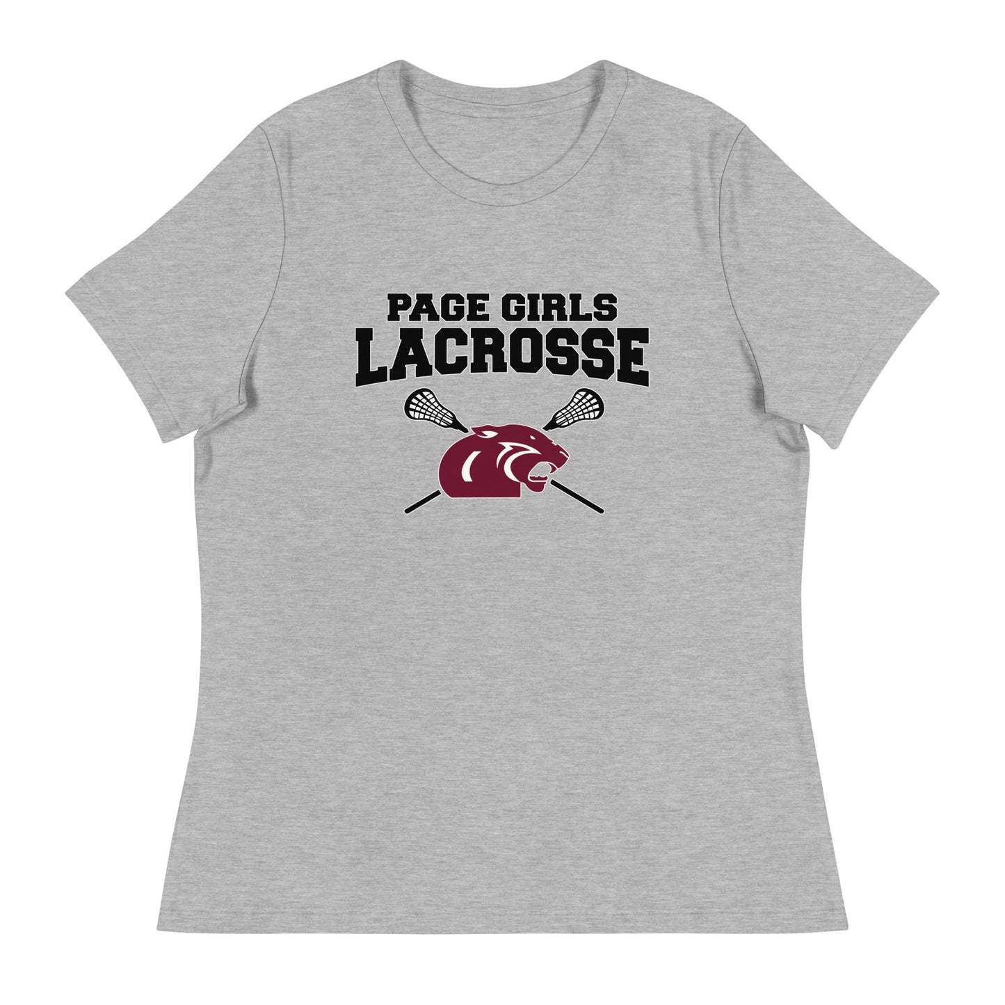 Performance | Women's Relaxed T Shirt | Page Middle Girls Lacrosse
