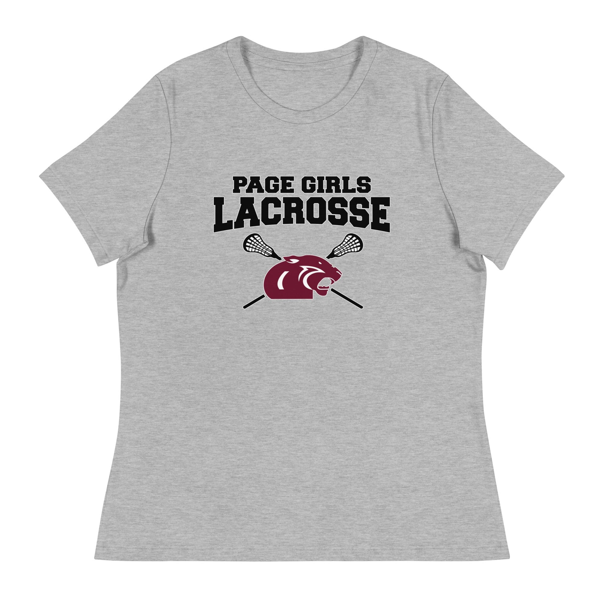 Performance | Women's Relaxed T Shirt | Page Middle Girls Lacrosse