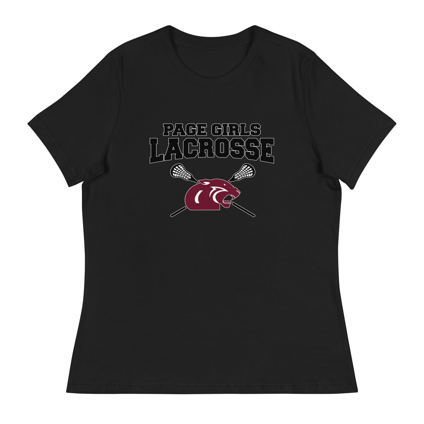 Performance | Women's Relaxed T Shirt | Page Middle Girls Lacrosse