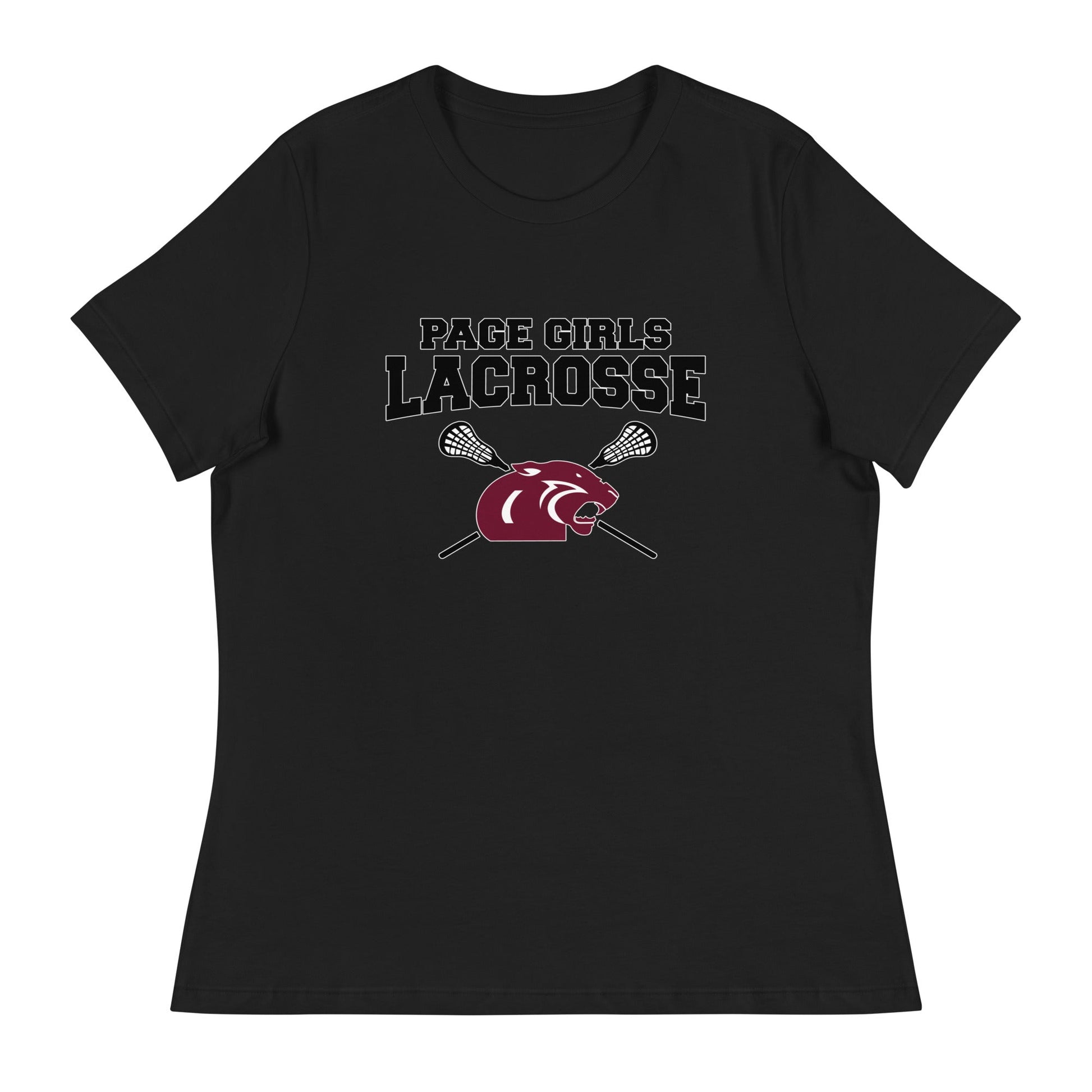 Performance | Women's Relaxed T Shirt | Page Middle Girls Lacrosse