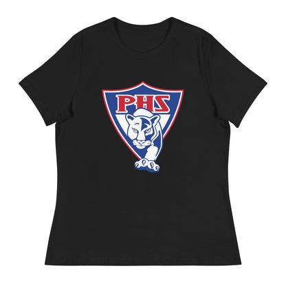 Performance | Women's Relaxed T Shirt | Palmyra Softball | Shield Logo