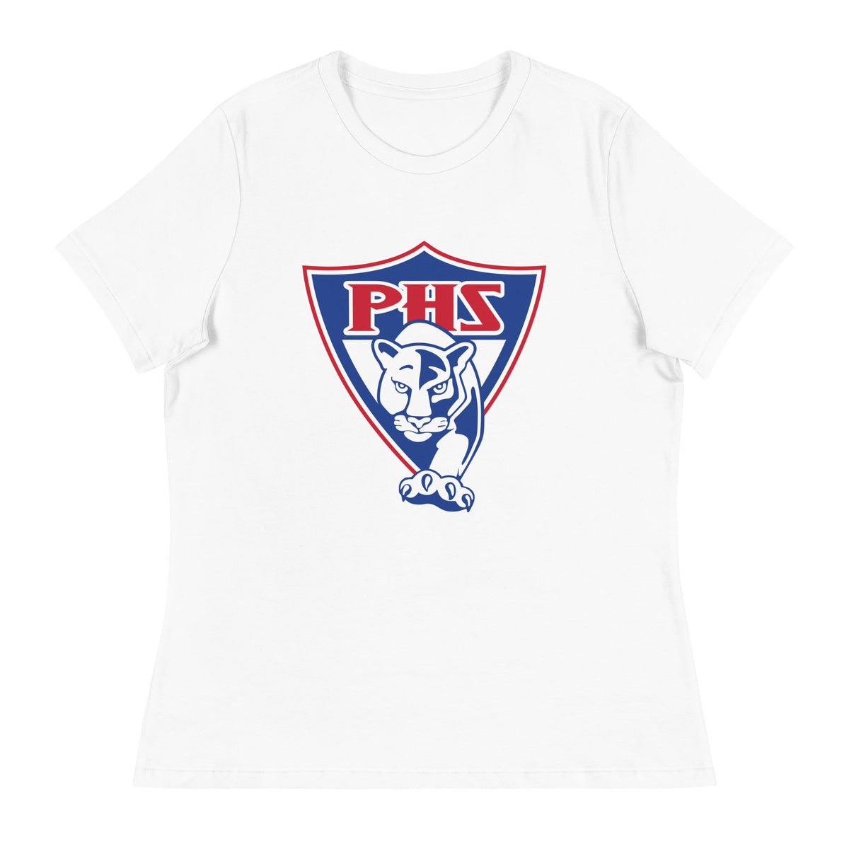 Performance | Women's Relaxed T Shirt | Palmyra Softball | Shield Logo