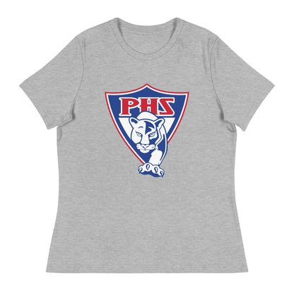Performance | Women's Relaxed T Shirt | Palmyra Softball | Shield Logo