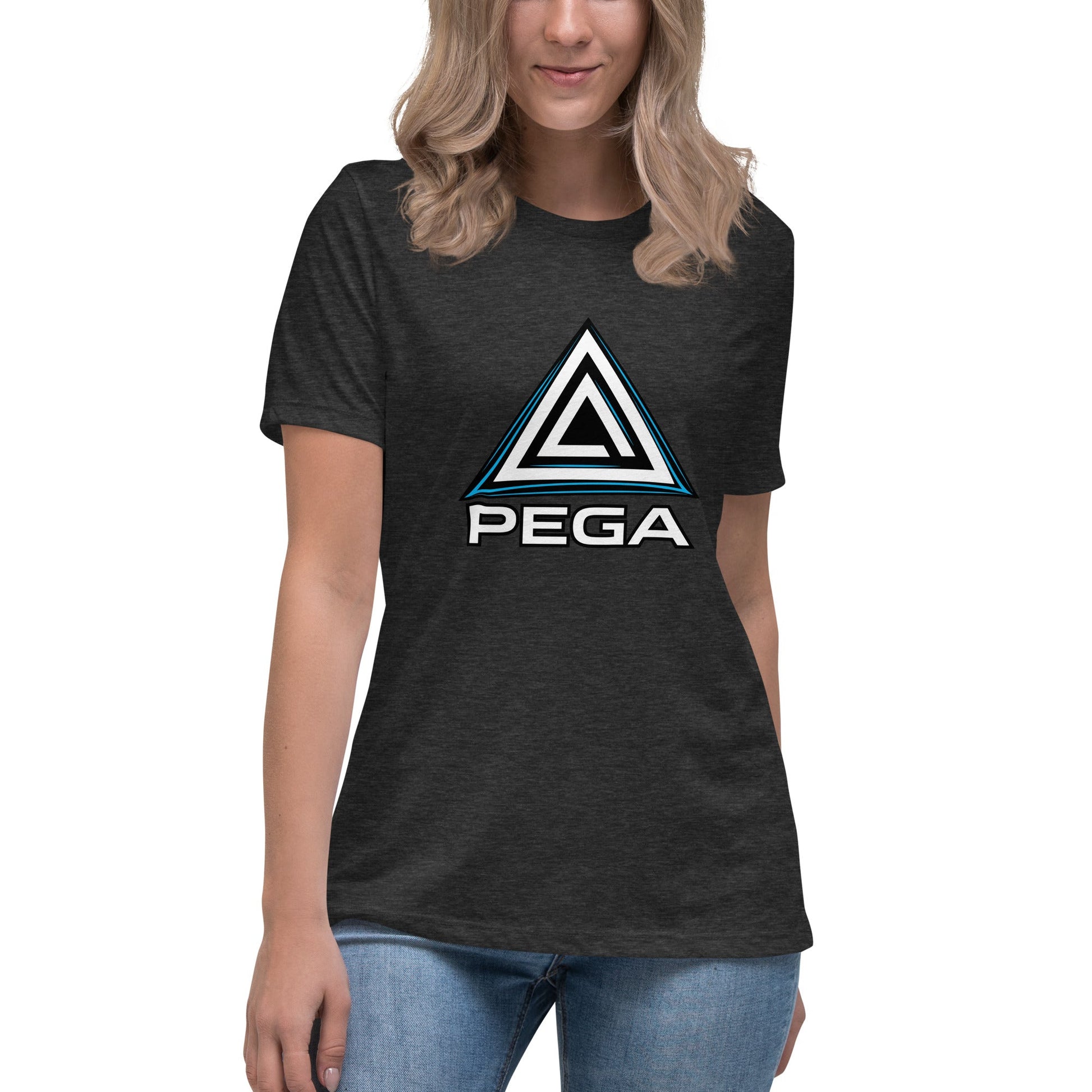 Performance | Women's Relaxed T Shirt | PEGA | Icon Logo