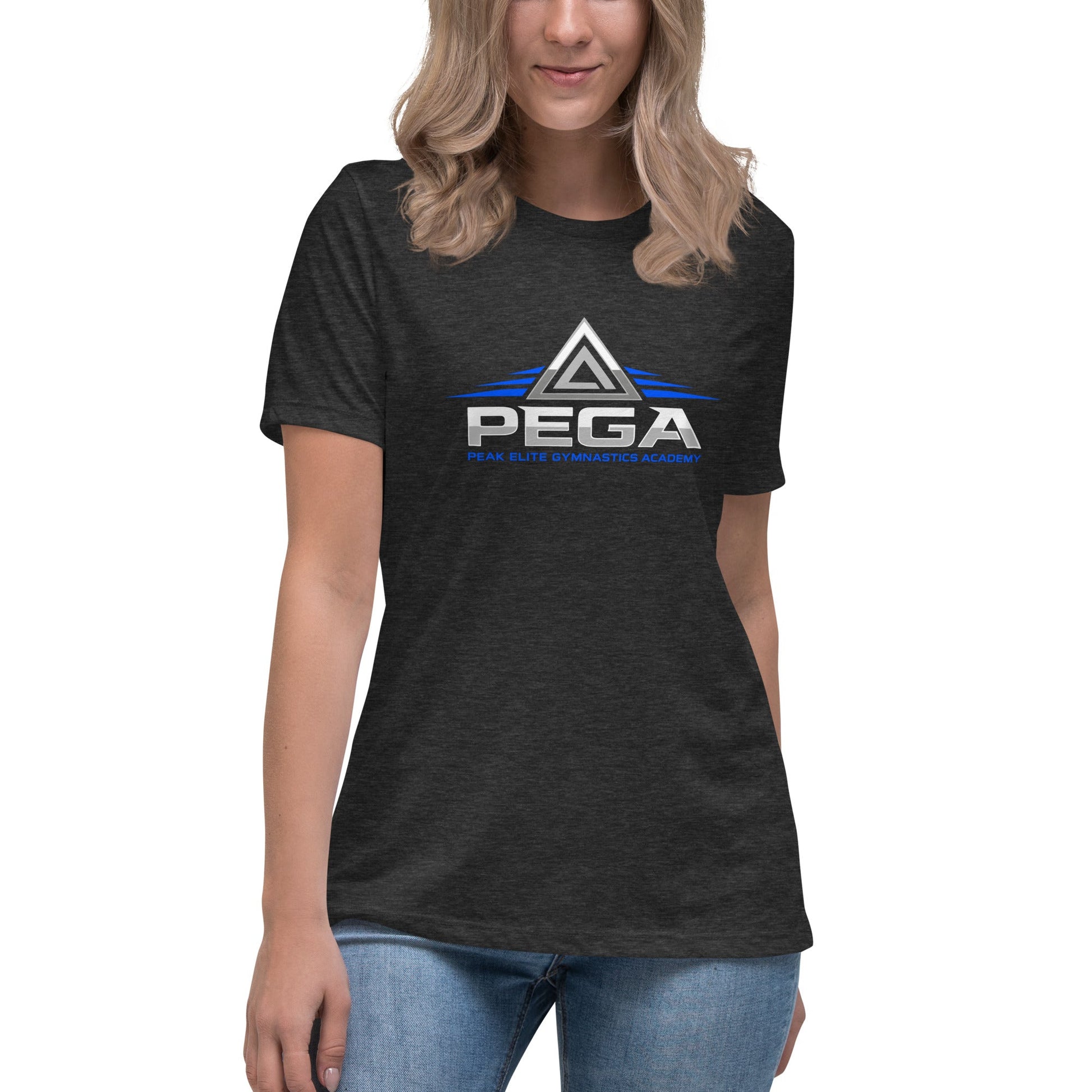 Performance | Women's Relaxed T Shirt | PEGA | Summit Elite Logo