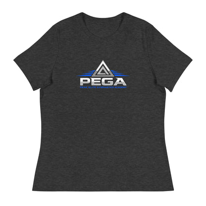 Performance | Women's Relaxed T Shirt | PEGA | Summit Elite Logo